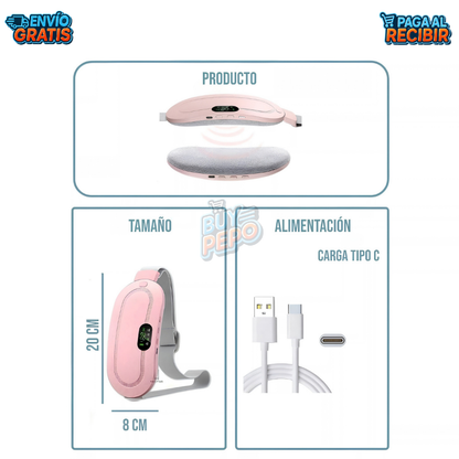 LunaCalm™ 🌙 - Cinturón térmico menstrual 💗