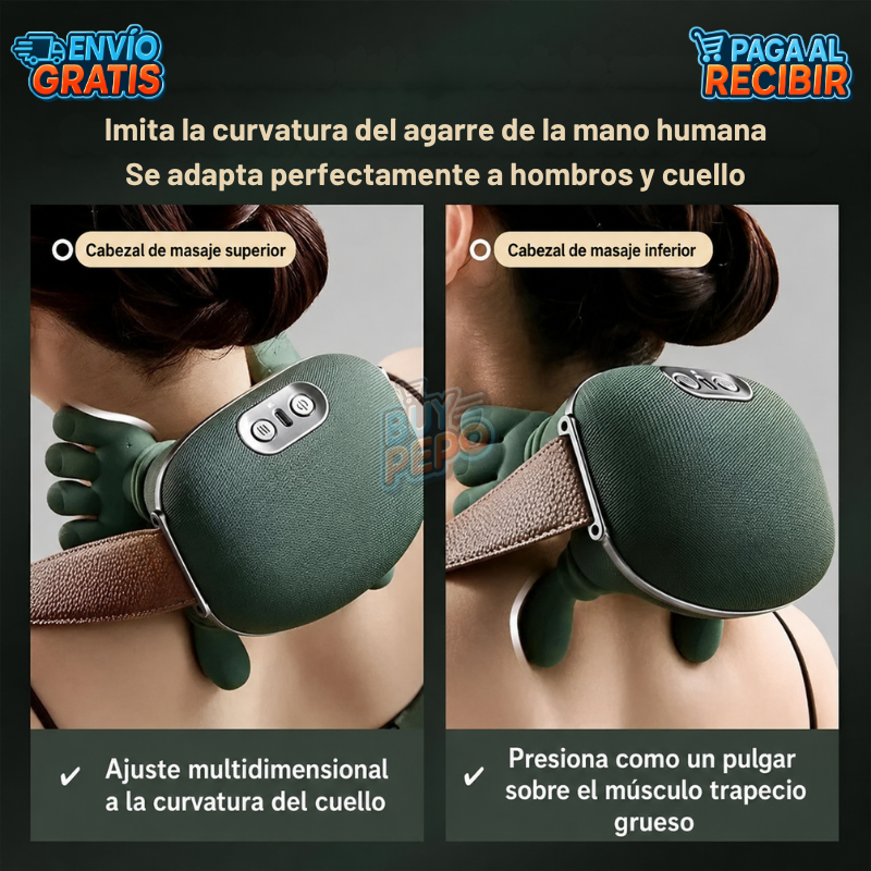 NeckWarm™ 🔥 - Masajeador cervical térmico 🔥