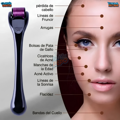 DermaGlow™ ✨ - Dermaroller regenerador facial 💆