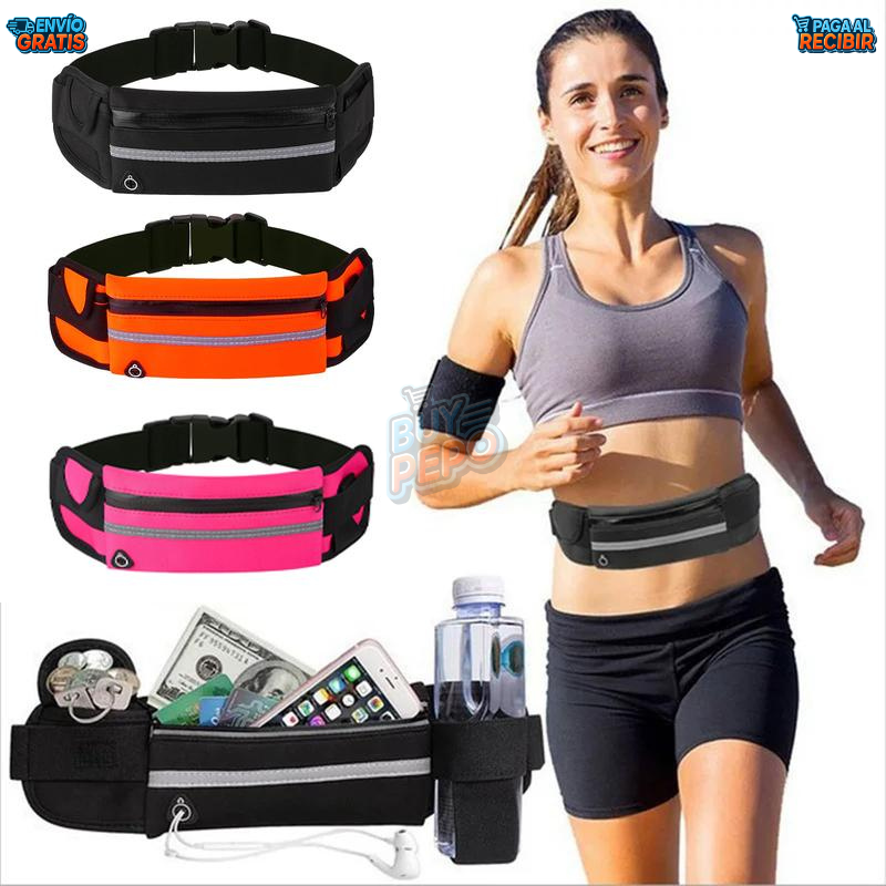 SportPocket™ 🏃‍♂️ - Riñonera deportiva segura 🎽