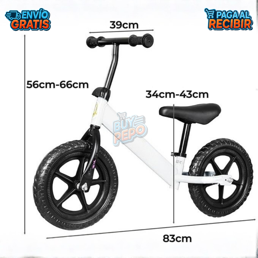 MiniRider™ 🚲 - Bicicleta de Equilibrio Infantil 🎈