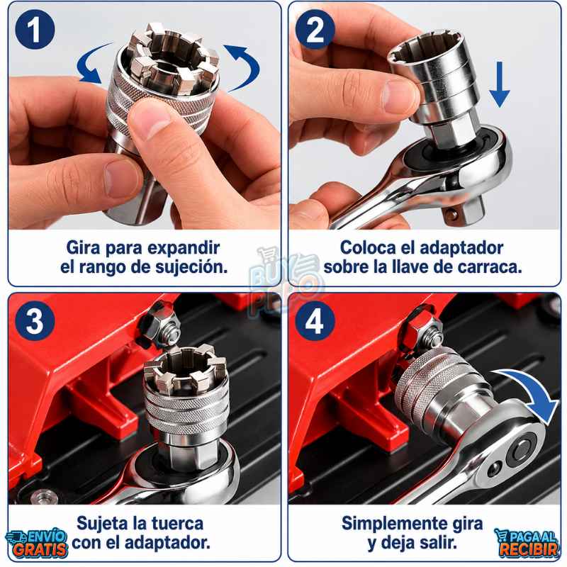 BoltGrip™ 🔩 - Extractor de pernos dañados 🛠️