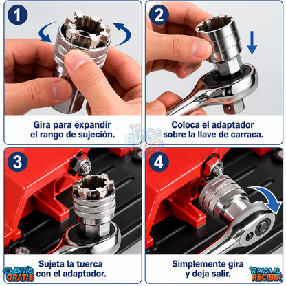 BoltGrip™ 🔩 - Extractor de pernos dañados 🛠️