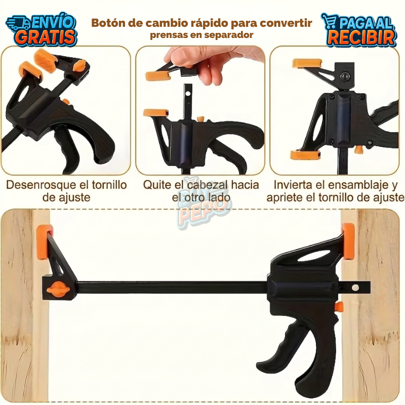 WoodLock™🔧 - Prensa rápida precisa 🪵