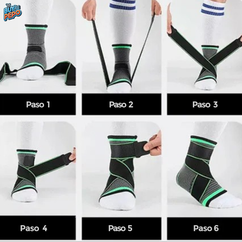 VitaStrap™ 🏃 - Tobillera alivio y estabilidad 🌀