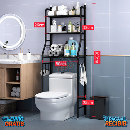 ShelfMax™ 🛁 - Estante organizador baño ✨