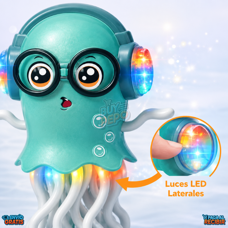 DanceJelly™ 🐙 - Medusa bailarina para bebés ✨