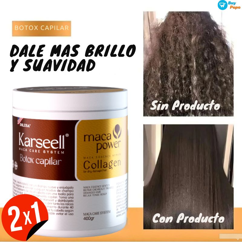 Essencia Capilar® - Botox Capilar 🌟 Rejuvenece con Brillo ✨ y Suavidad 💆‍♀️ 400gr