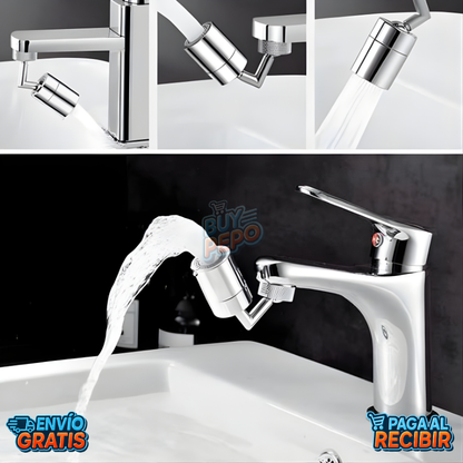 HydroFlex™ 💧 - Extensor grifo 720° 🔄