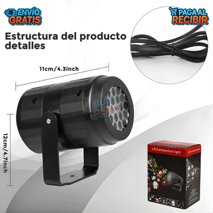 MagicSnow™ ❄️ - Proyector Navidad Luminoso 🎄