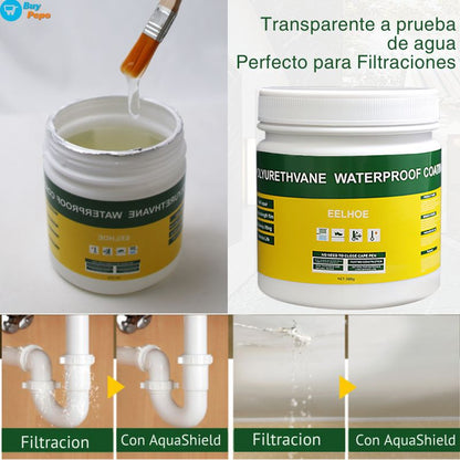 💧 AquaShield® 300cc – Sellador de Filtraciones Transparente 🔧✨ PACK 2X1 🚨