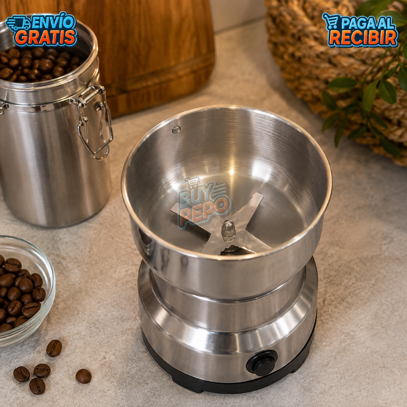 GrindPro™ ☕✨ - Molinillo eléctrico de granos ⚡
