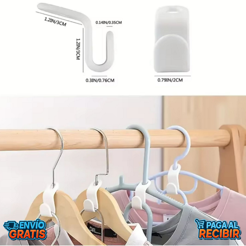 SpaceHook™ ✨ - Ganchos organizadores closet 👔
