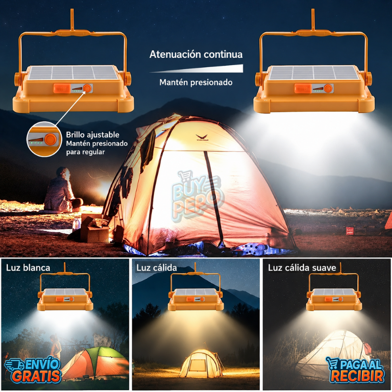 RescueBeam™ 🚨 - Luz emergencia solar 🔋