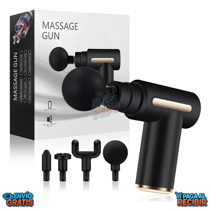 RelaxGun™ 💪 - Pistola Masajeadora Muscular 🔋
