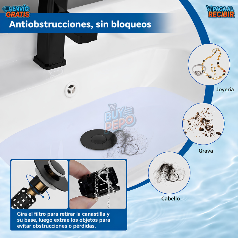 DrainFix™ 🧹 - Herramienta 3 en 1 para drenajes ✨