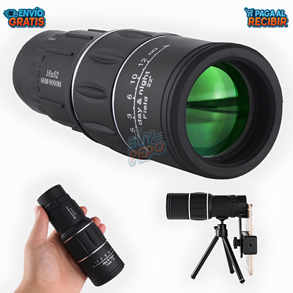 ZoomView™ 🔭 - Monocular de visión HD 🌄