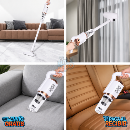PowerVac™ 💨 - Aspiradora Inalámbrica Potente 🧹