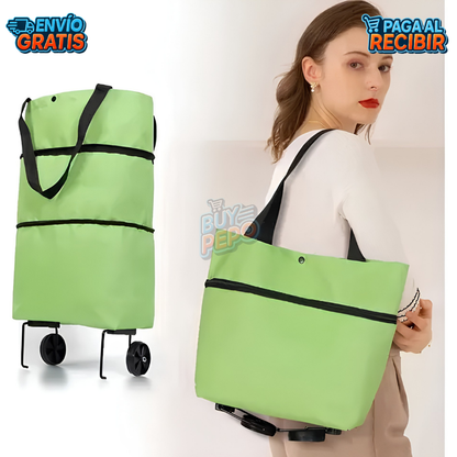 RollBag™ 🛞 - Bolso Carrito Plegable 👜