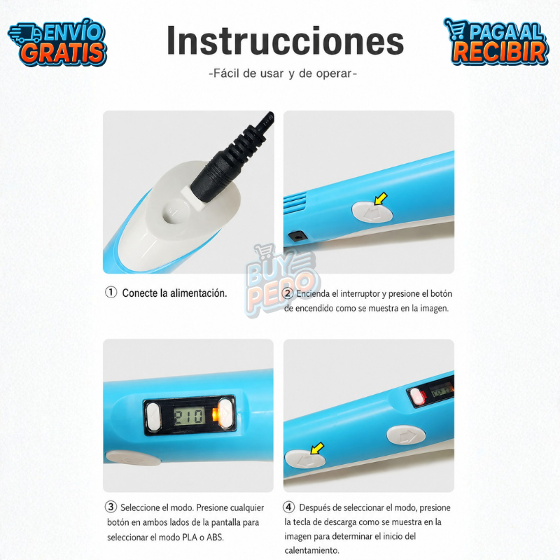 DrawCraft™ ✏️ - Lápiz 3D creativo 🎨