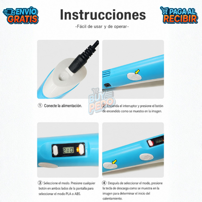 DrawCraft™ ✏️ - Lápiz 3D creativo 🎨