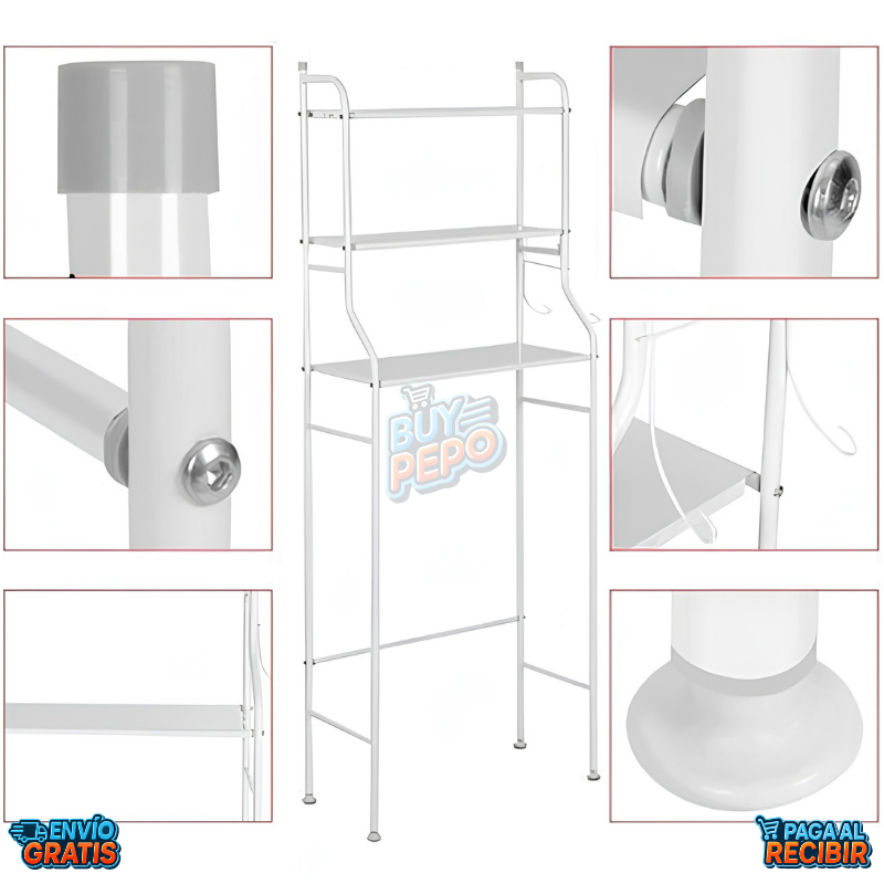 ShelfMax™ 🛁 - Estante organizador baño ✨