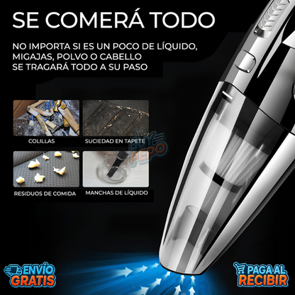 TurboVac™ 🚀 - Aspiradora inalámbrica portátil 🧹