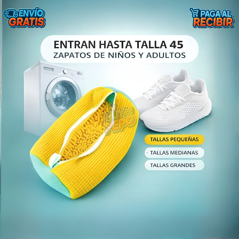 WashShoe™ 👟 - Bolsa para lavar zapatos ✨