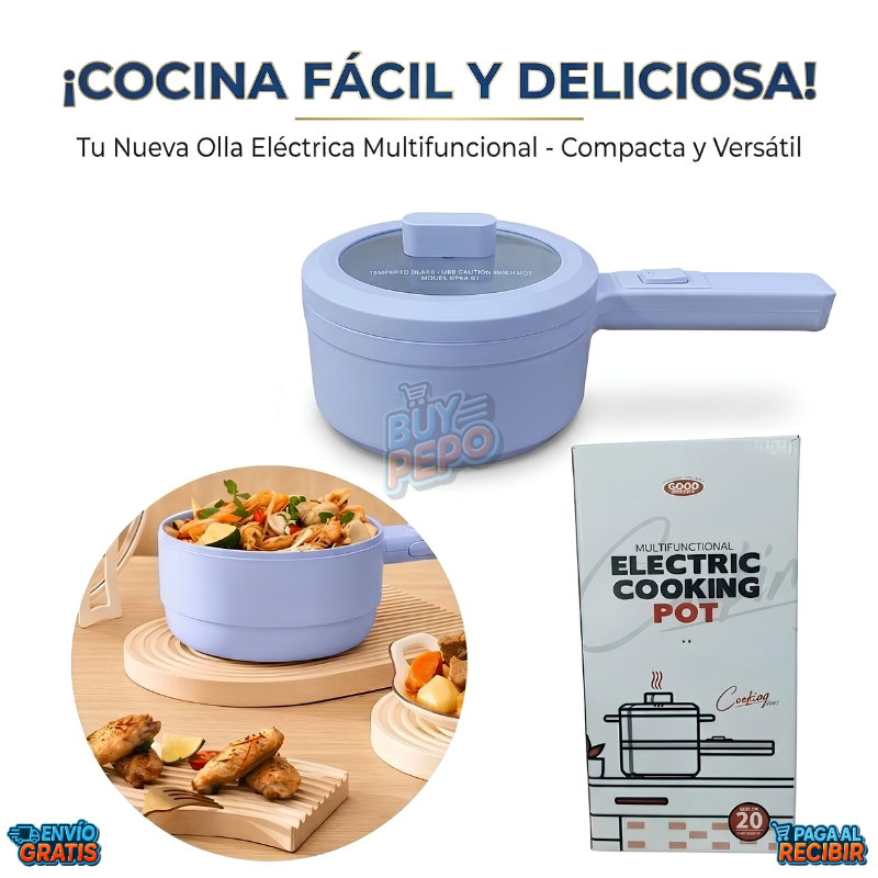 MultiPot™ 🍲 - Olla eléctrica multifuncional 🔌