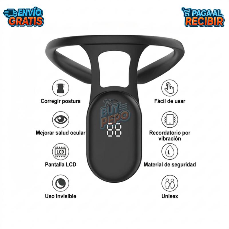 PosturePro™ 🧍 - Corrector inteligente postura ⚡