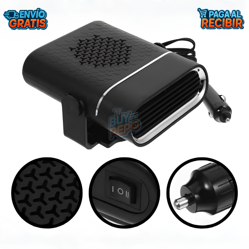 HeatDrive™ 🔥 - Calefactor auto portátil 🚗