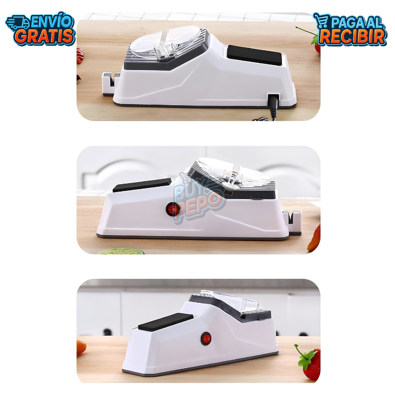 EdgeSharp™ ⚡ - Afilador eléctrico multifunción 🔪