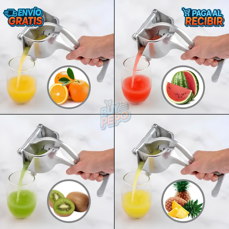 ZumoPress™ 🍋 - Prensa manual exprimidora 🍹