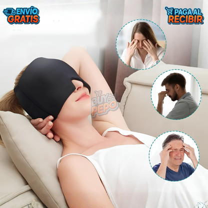 ColdRelief™ 🧊 - Gorro de gel para migraña ❄️