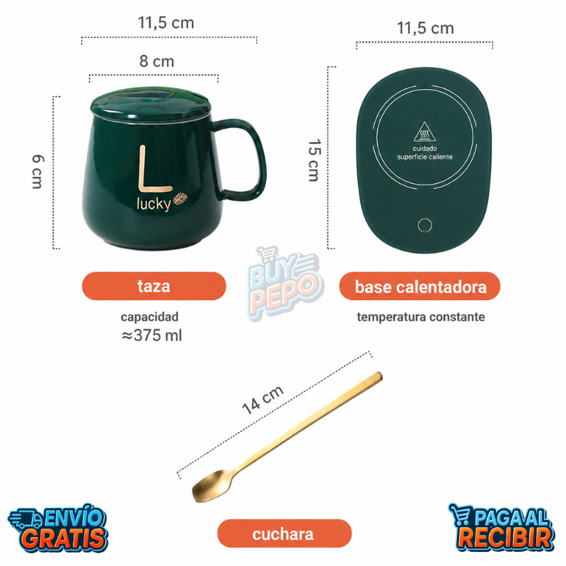 WarmCup™ ☕ - Taza de cerámica térmica ✨