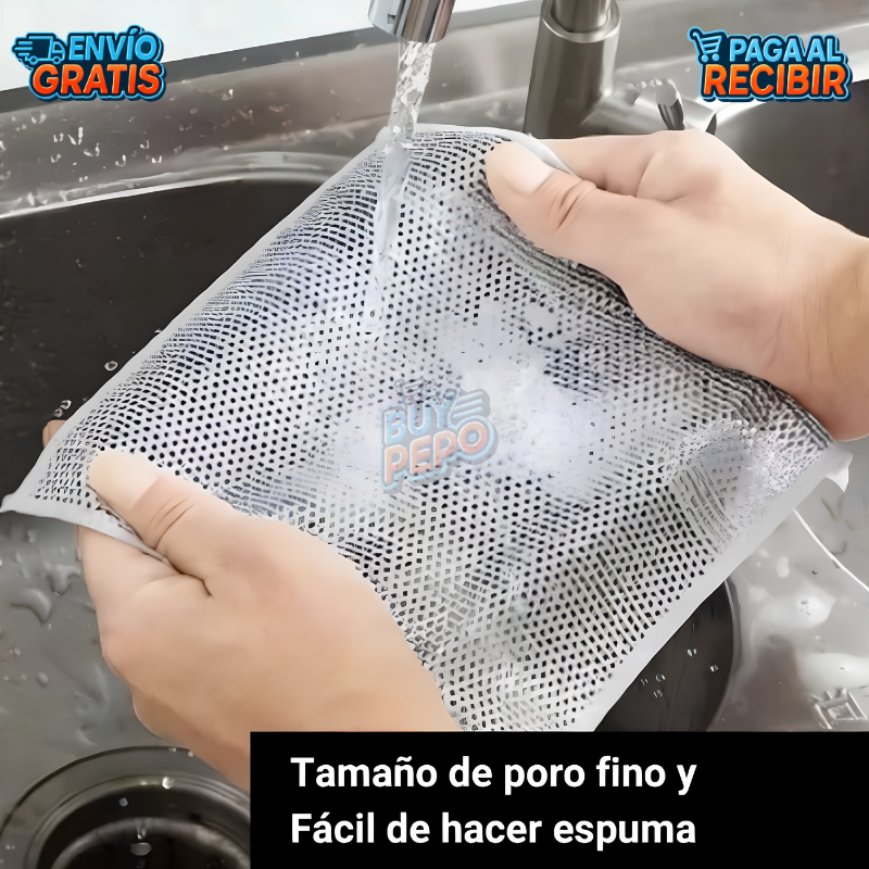 MagicClean™ 🧽 - Pack 10 paños mágicos ✨