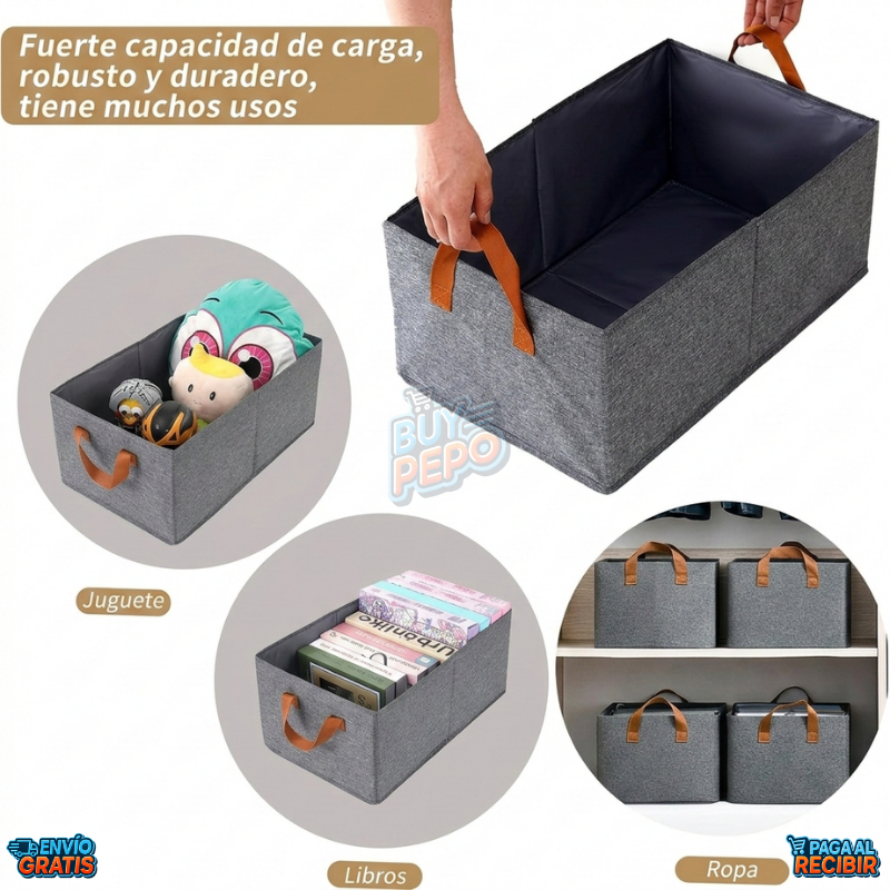 OrdenaBox™ 👚✨ - Organizador plegable de ropa 🧺