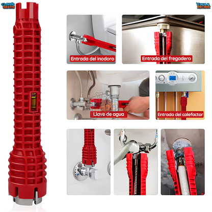 FixReach™ 🔧 - Llave multiuso de gasfitería 🚰