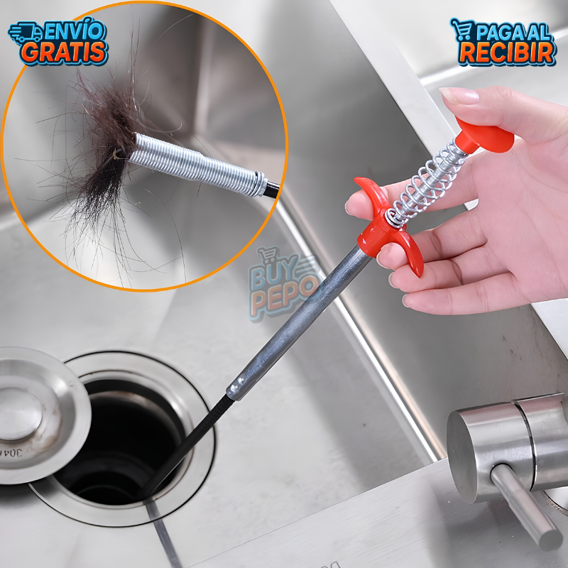 PipeSnake™ 🐍 - Desatascador Flexible Premium 🚿