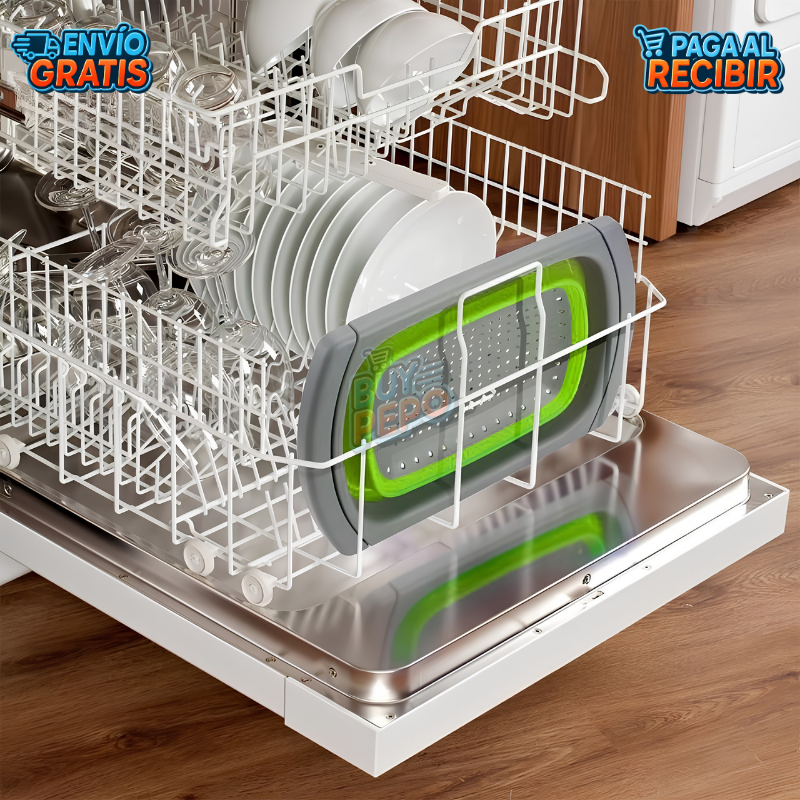 FlexDrain™ 🥗 - Colador extensible cocina 🍅
