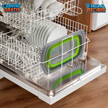 FlexDrain™ 🥗 - Colador extensible cocina 🍅