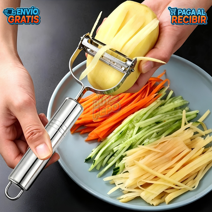 ChefBlade™ 🥕 - Pelador rallador 2 en 1 🔪