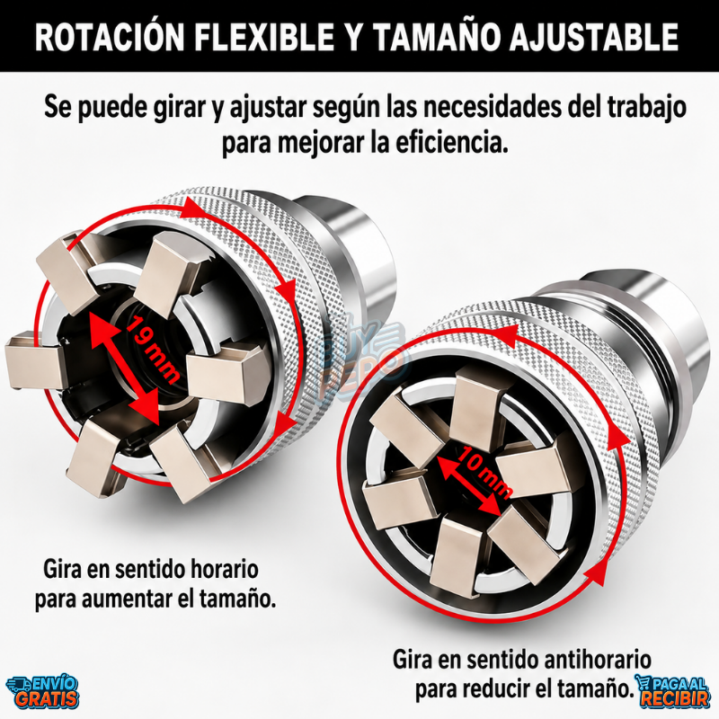 BoltGrip™ 🔩 - Extractor de pernos dañados 🛠️