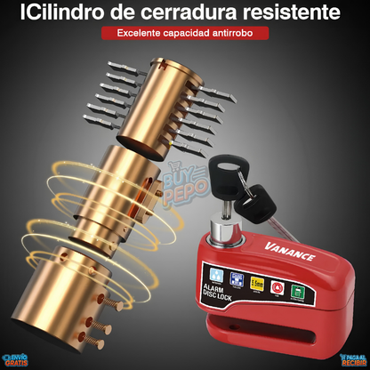 SecureLock™ 🔒 - Candado para moto y bici 🛵