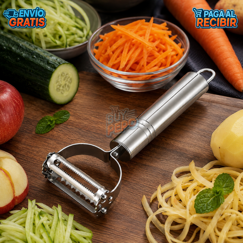 ChefBlade™ 🥕 - Pelador rallador 2 en 1 🔪