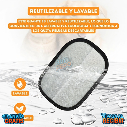 FurTouch™ 🐾 - Guante quita pelo 🧼