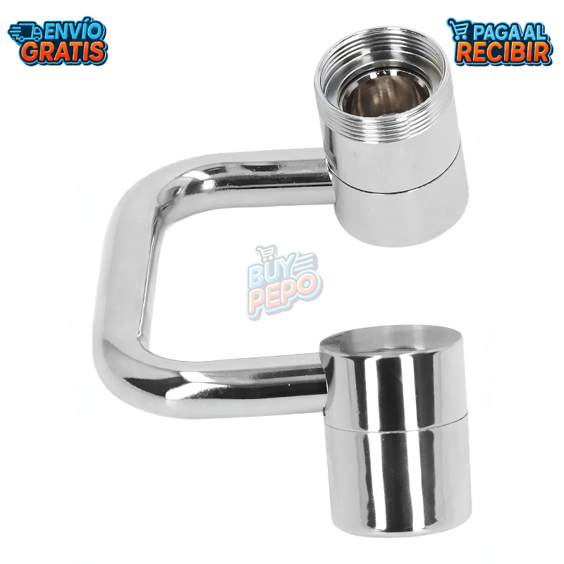 FlexTap™ 🚰 - Adaptador giratorio para grifo ✨