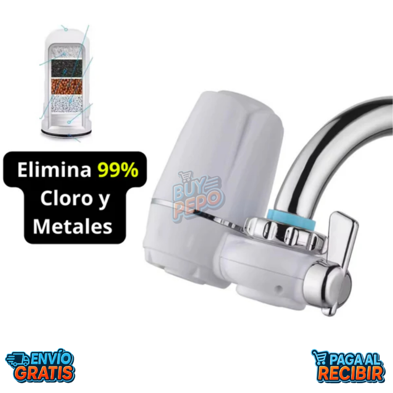 PureFlow™ 💧 - Filtro purificador para grifo 🚰