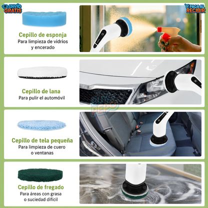 SpinClean™ ✨ - Cepillo eléctrico limpiador 🧼
