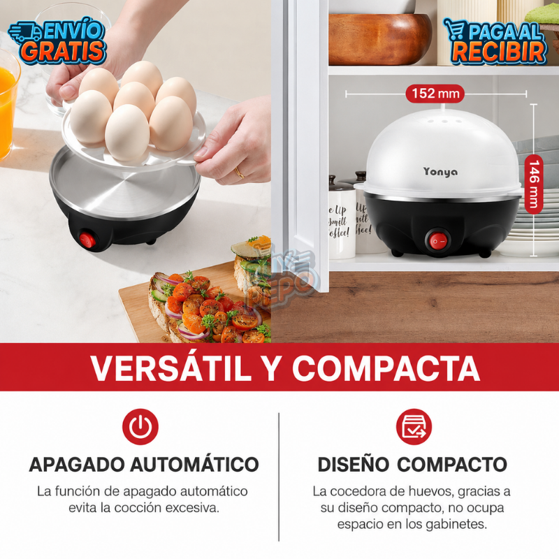 QuickEgg™ 🍳 - Huevos perfectos al instante ⏱️